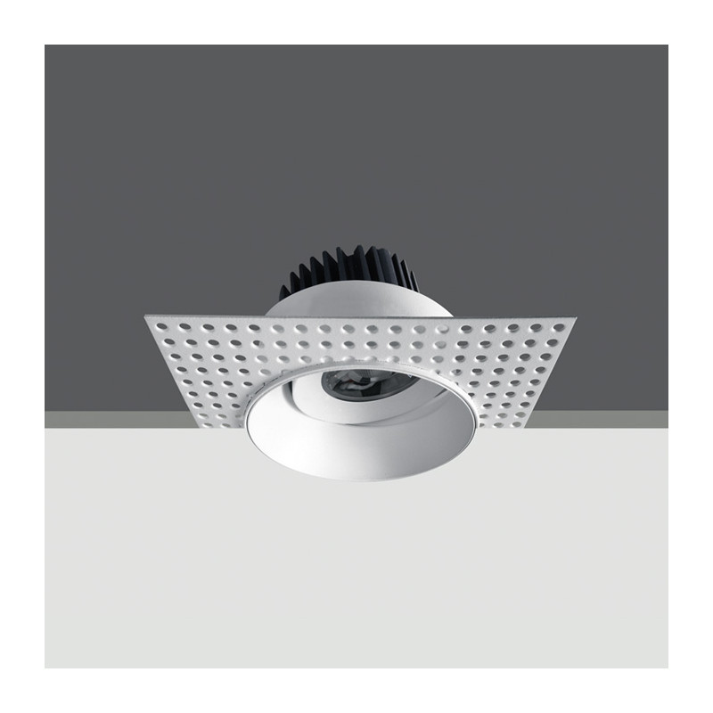 11107BT/W/W biały wpust COB LED IP54 3000K 7W wymagany zasilacz o stałym napięciu 700mA