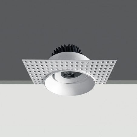 11107BT/W/W biały wpust COB LED IP54 3000K 7W wymagany zasilacz o stałym napięciu 700mA