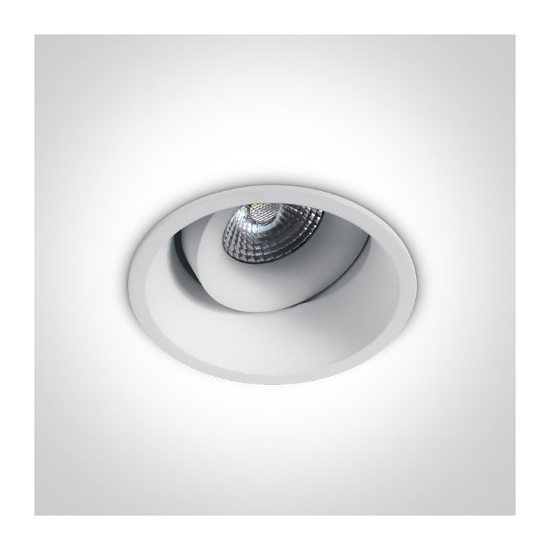 11107WD/W/W biały wpust LED IP54 3000K 7W dark light wymagany zasilacz 700mA