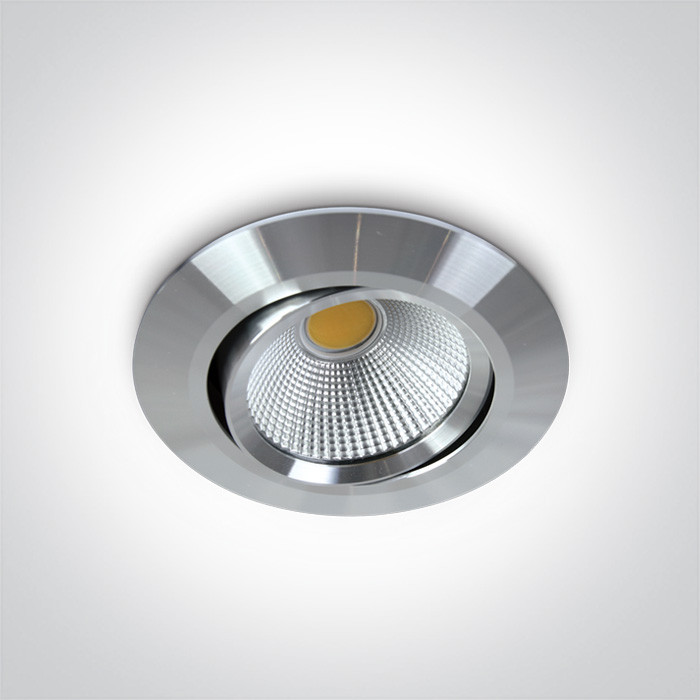 11112/AL/W aluminiowy wpust COB LED 3000K 12W wymagany zasilacz 700mA