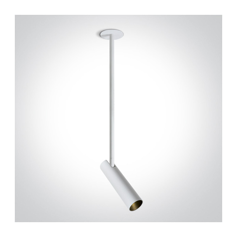 11112RB/W/W biały wpust z czarnym odbłyśnikiem COB LED 3000K 12W wymagany zasilacz o stałym napięciu 350mA