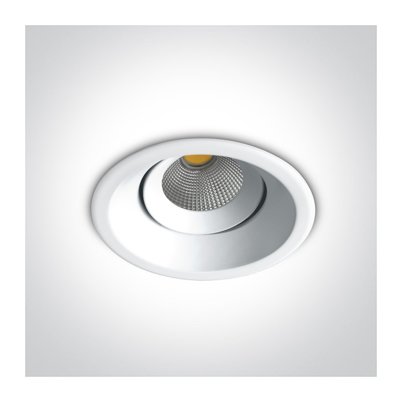 11112TA/W/W biały wpust LED 3000K 12W dark light wymagany zasilacz 700mA