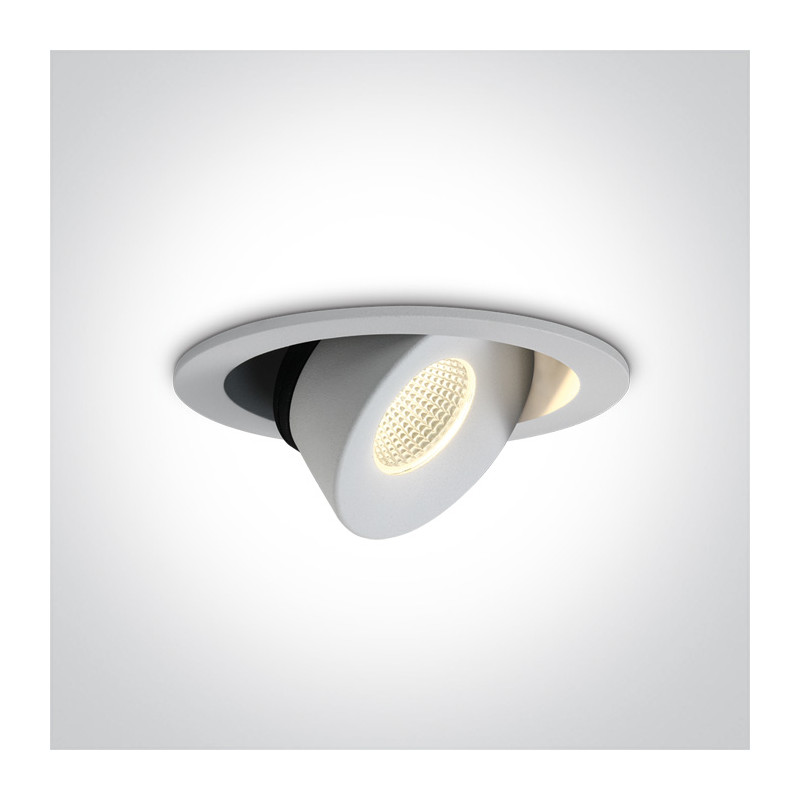 11113E/W/W biały wpust LED 3000K 12W wymagany zasilacz 350mA