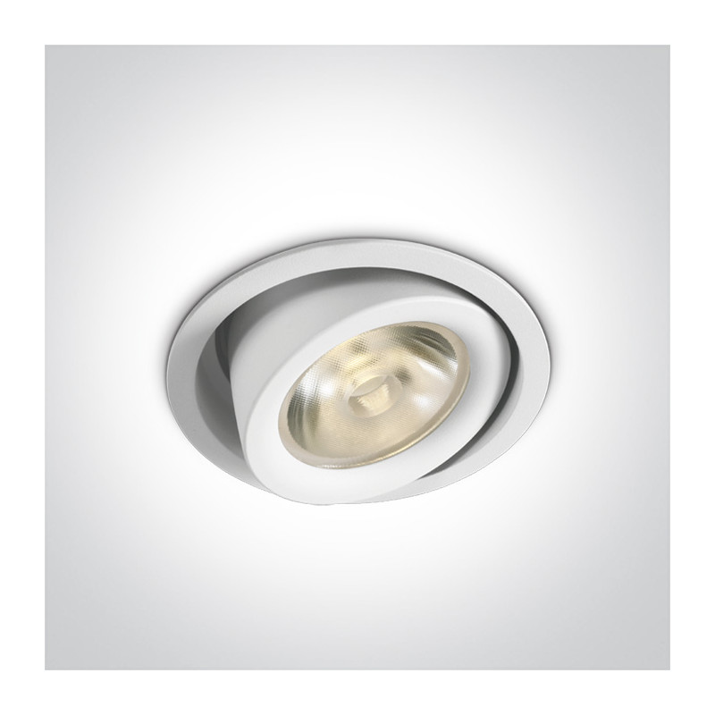 11126F/W/W biały regulowany downlight LED 26W 700mA 3000K wymagany zasilacz 700mA