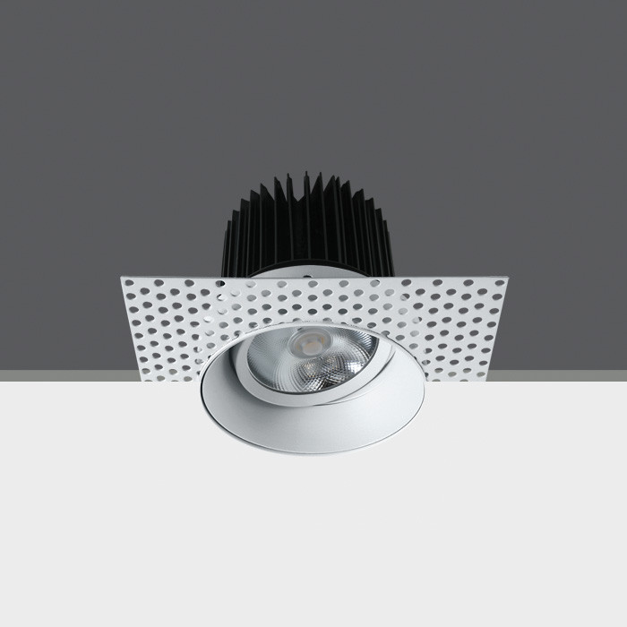 11130BT/W/W biała wpuszczana oprawa typu downlight COB LED 3000K 30W puszka montażowa wymagany zasilacz 700mA