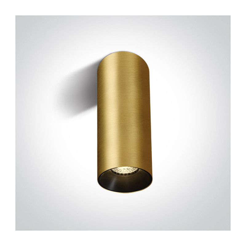 12105MA/B czarna oprawa sufitowa z oprawką GU10 MR16 10W odbłyśnik należy zamówić osobno