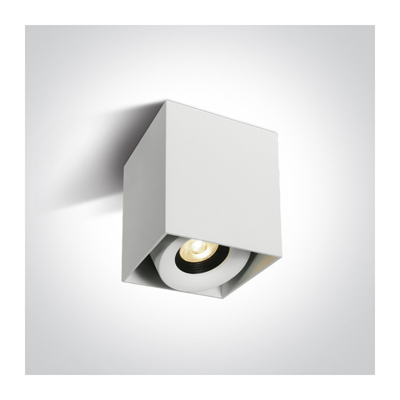 12108XA/W/W biały cylinder COB LED 3000K zasilacz dimmm 350mA o stałym napięciu w komplecie