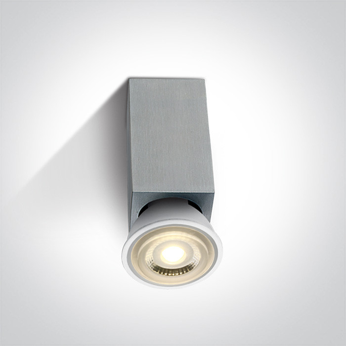 12132/AL aluminiowa oprawa sufitowa z oprawką GU10 MR16 50W