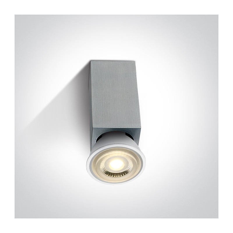 12132/AL aluminiowa oprawa sufitowa z oprawką GU10 MR16 50W