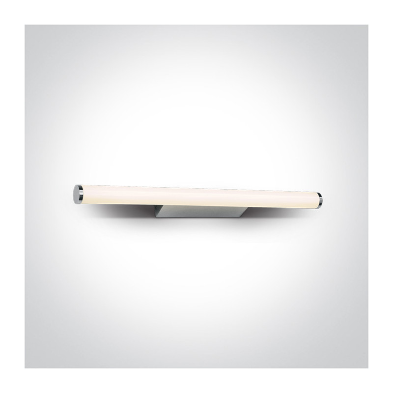 38114CL/C chromowana oprawa nad lustro LED IP44 4000K 18W  nieściemnialny zasilacz LED w zestawie