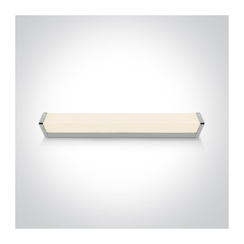 38114MA/W chromowana oprawa łazienkowa LED 16W 230V 3000K IP44 nieściemnialny zasilacz LED w zestawie