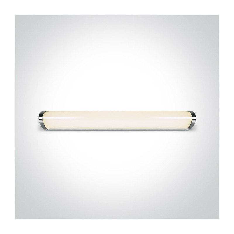 38116P/W chromowana oprawa łazienkowa LED 16W 230V 3000K IP44 nieściemnialny zasilacz LED w komplecie