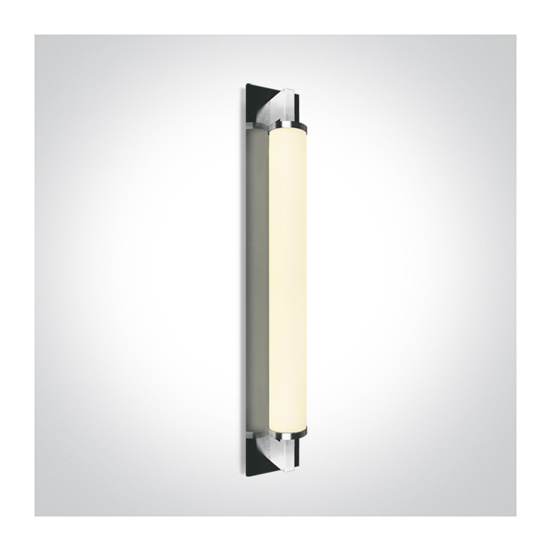 38118K/C/C chromowana oprawa łazienkowa LED 18W 230V 4000K IP44 nieściemnialny zasilacz LED w komplecie