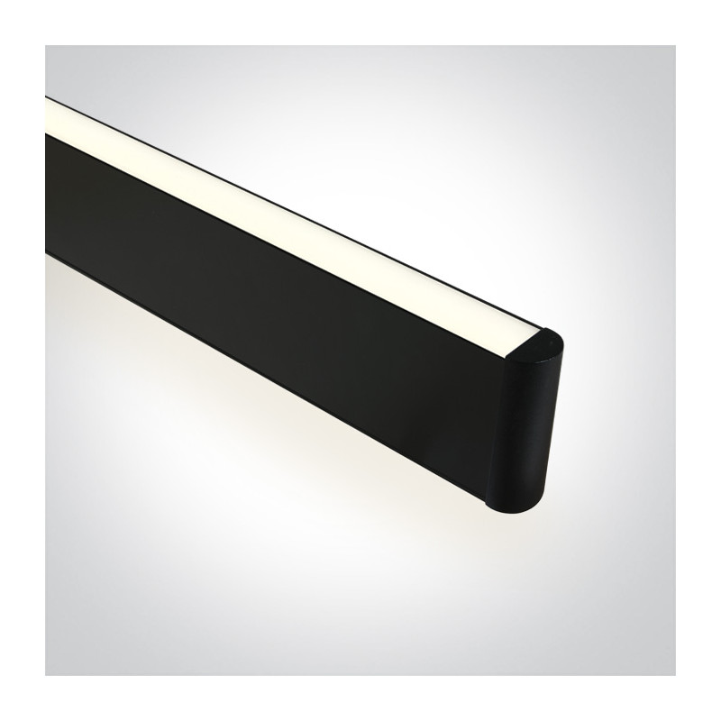 38140AU/B/C czarna oprawa wisząca 40W 4000K + zawiesie 3m w komplecie zasilacz 900mA w zestawie