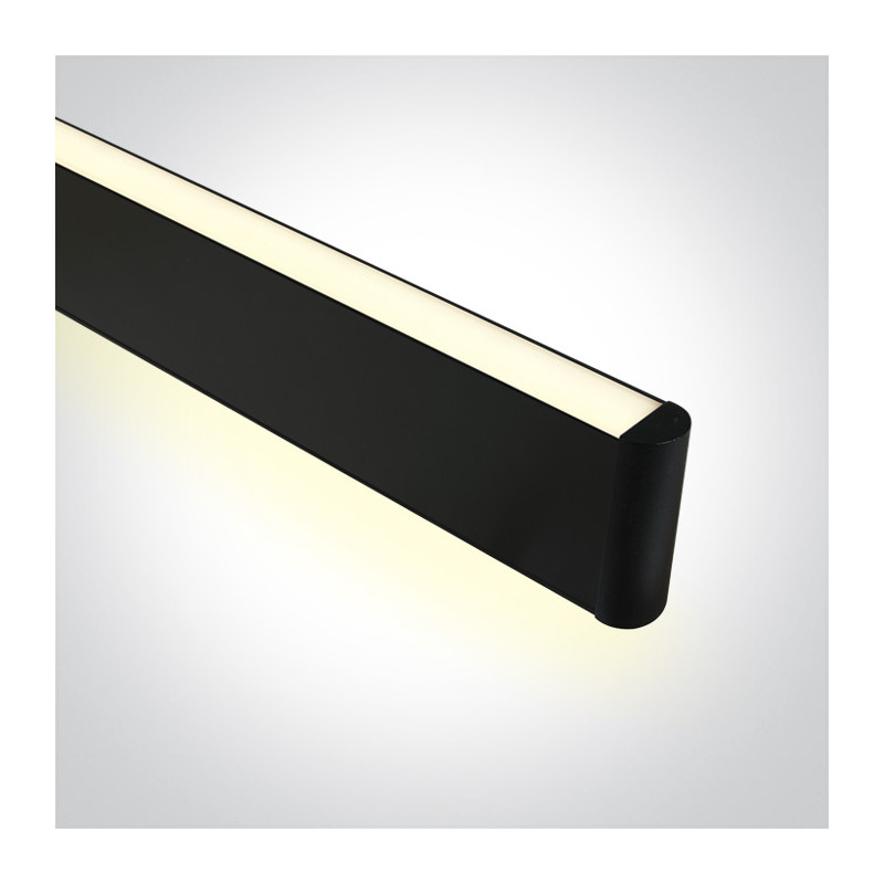 38140AU/B/W czarna oprawa wisząca 40W 3000K + zawiesie 3m w komplecie zasilacz 900mA w zestawie