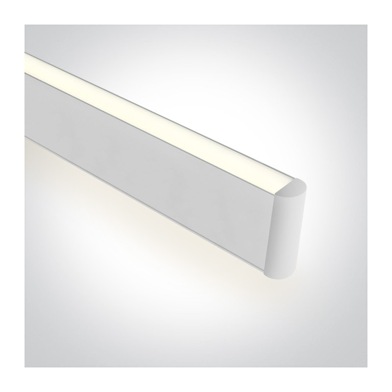 38140AU/W/C biała oprawa wisząca 40W 4000K + zawiesie 3m w komplecie zasilacz 900mA w zestawie