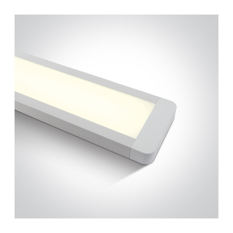 38225M/W/W biała oprawa LED 3000K 25W nieściemnialny zasilacz LED w komplecie