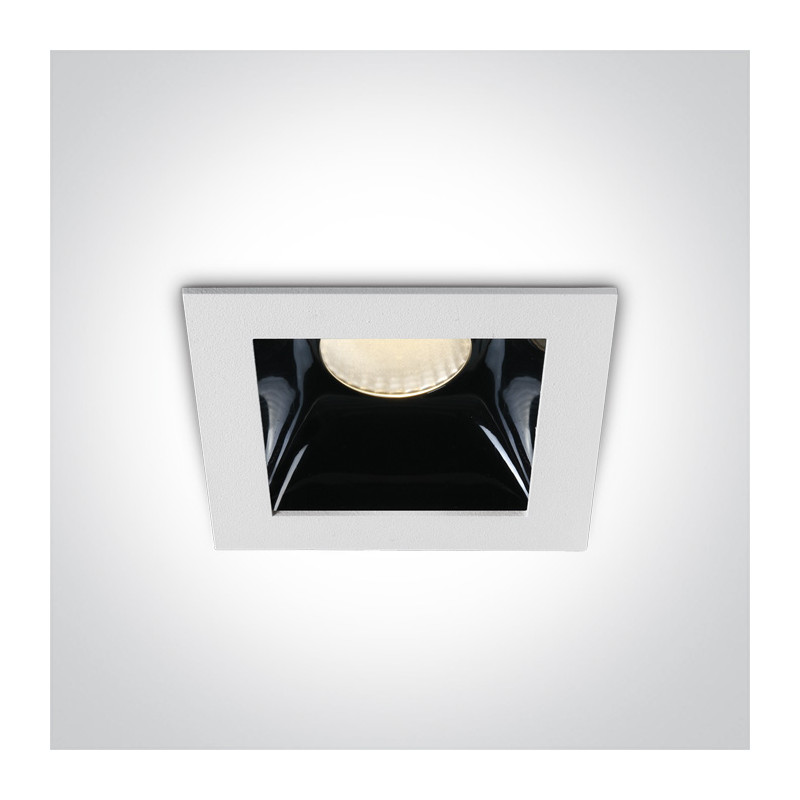 50107B/W/W biały wpust COB LED 3000K wymagany zasilacz o stałym napięciu 350mA