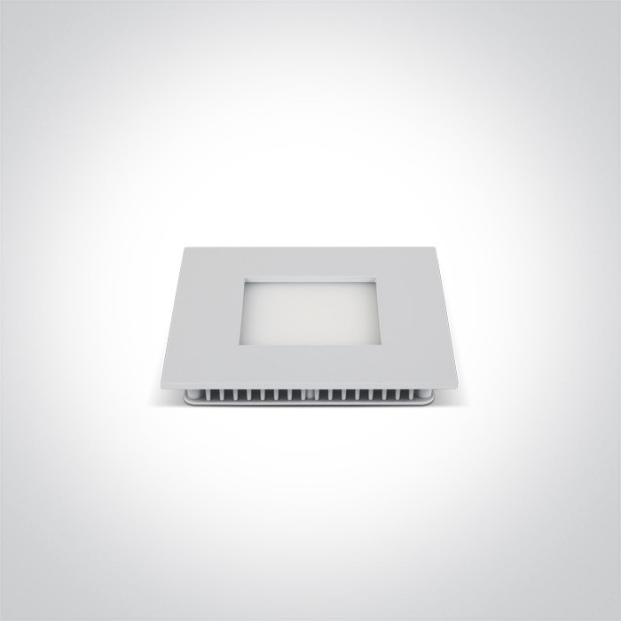 50108FA/W/W biały downlight LED IP40 3000K 8W nieściemnialny zasilacz LED 320mA w komplecie