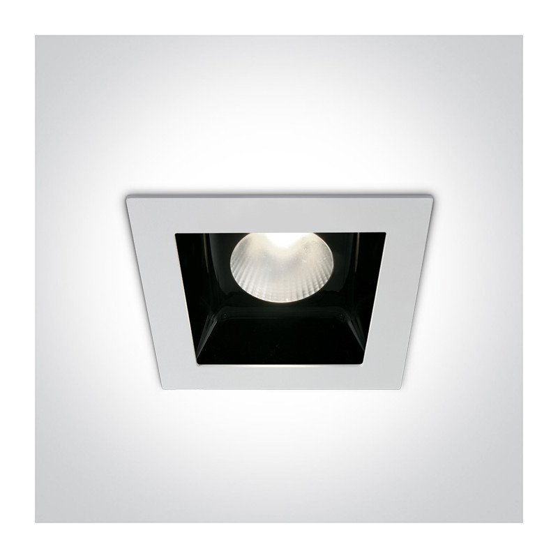 50120B/W/C biały downlight LED 4000K 20W nieściemnialny zasilacz LED 500mA w zestawie