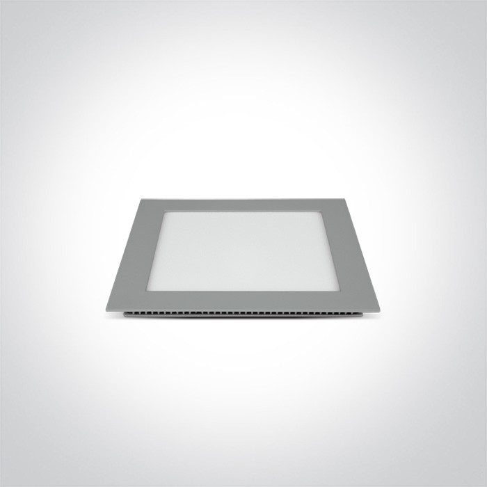 50122F/G/W szary downlight LED IP40 3000K 22W nieściemnialny zasilacz LED 700mA w zestawie