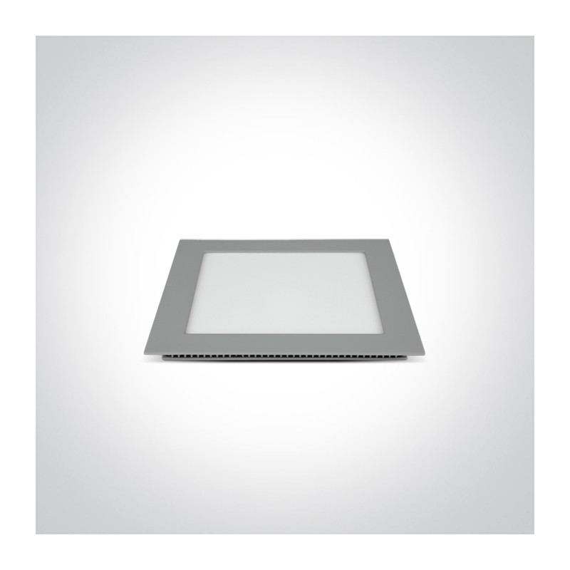 50122F/G/W szary downlight LED IP40 3000K 22W nieściemnialny zasilacz LED 700mA w zestawie