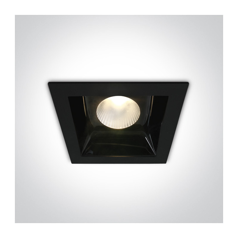 50130B/B/W czarny downlight LED 3000K 30W nieściemnialny zasilacz LED 750mA w komplecie