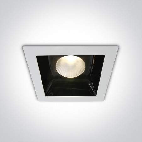 50130B/W/W biały downlight LED 3000K 30W nieściemnialny zasilacz LED 750mA w komplecie