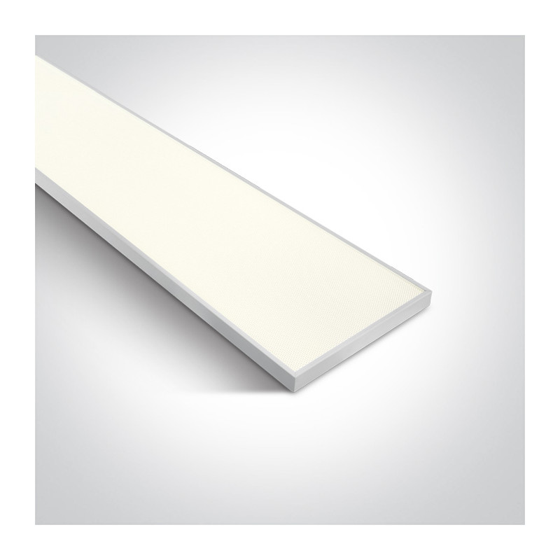 50136RP/W/C biały panel z możliwością montażu wpuszczanego lub natynkowego LED 4000K UGR19 zasilacz 900mA w komplecie