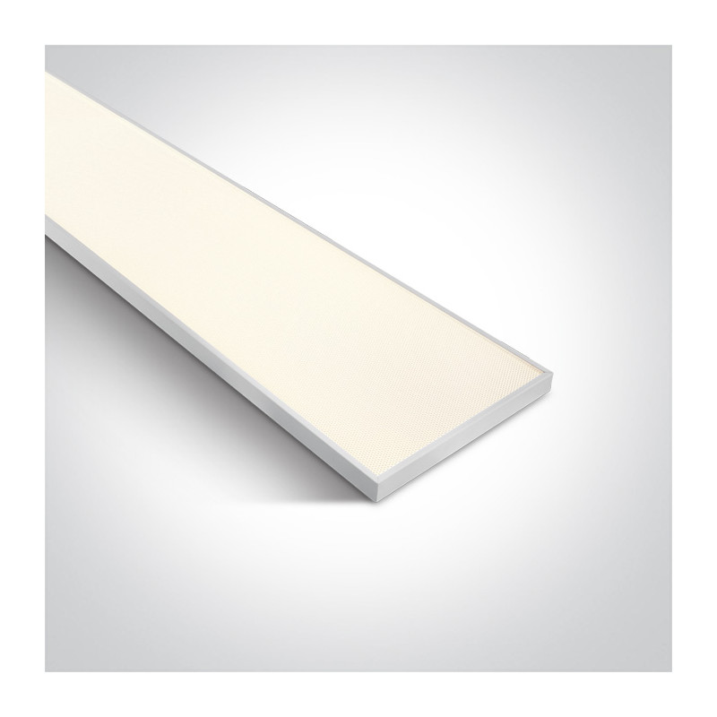 50136RP/W/W biały panel z możliwością montażu wpuszczanego lub natynkowego LED 3000K UGR19 zasilacz 900mA w komplecie