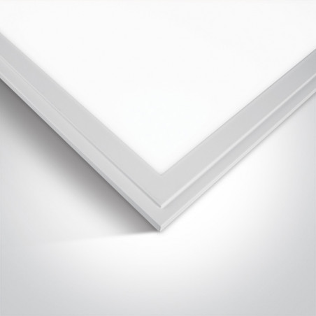 50140F/W/D biały panel z możliwością montażu wpuszczanego lub natynkowego LED IP65 6000K zasilacz 1200mA w zestawie