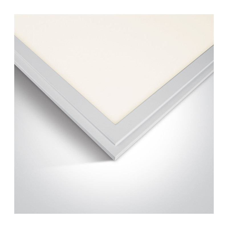 50148E/W/C biały panel z możliwością montażu wpuszczanego lub natynkowego LED 4000K wymagany zasilacz LED 1200mA