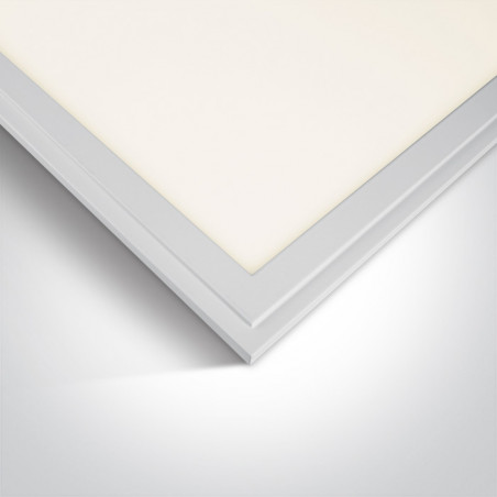 50148E/W/C biały panel z możliwością montażu wpuszczanego lub natynkowego LED 4000K wymagany zasilacz LED 1200mA