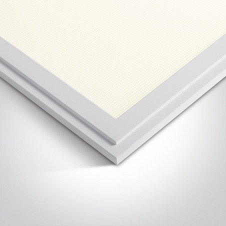 50148U/W/C biały panel z możliwością montażu wpuszczanego lub natynkowego LED 4000K wymagany zasilacz LED 1200mA