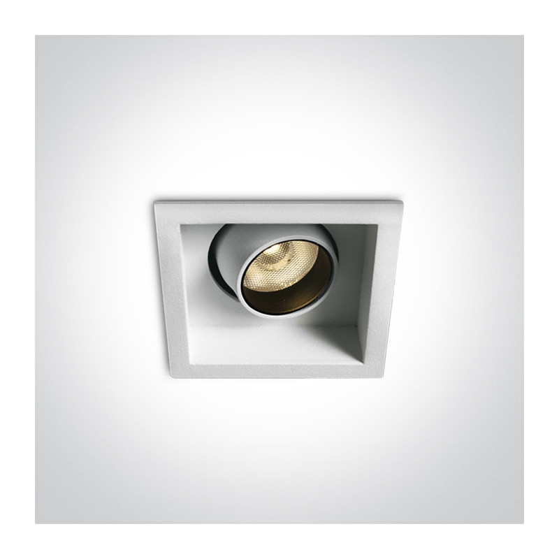 51106M/W/W biały wpust LED 3000K 6W wymagany zasilacz 350mA