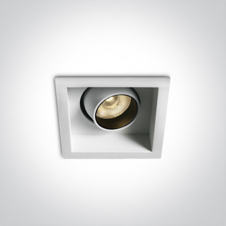 51106M/W/W biały wpust LED 3000K 6W wymagany zasilacz 350mA