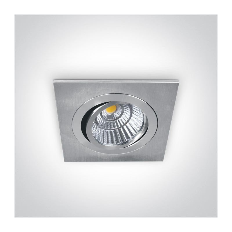 51112/AL/W aluminiowy wpust COB LED 3000K 12W wymagany zasilacz 700mA