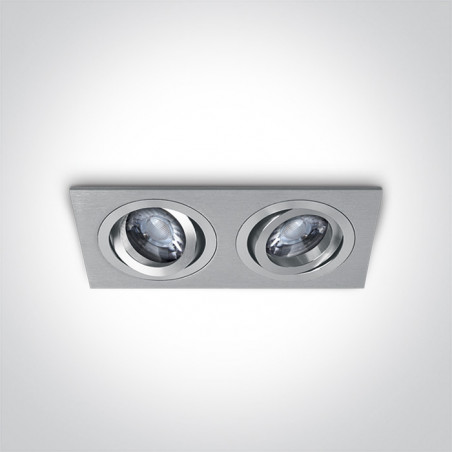 51205ABG/AL aluminiowy wpust z oprawką GU10 MR16