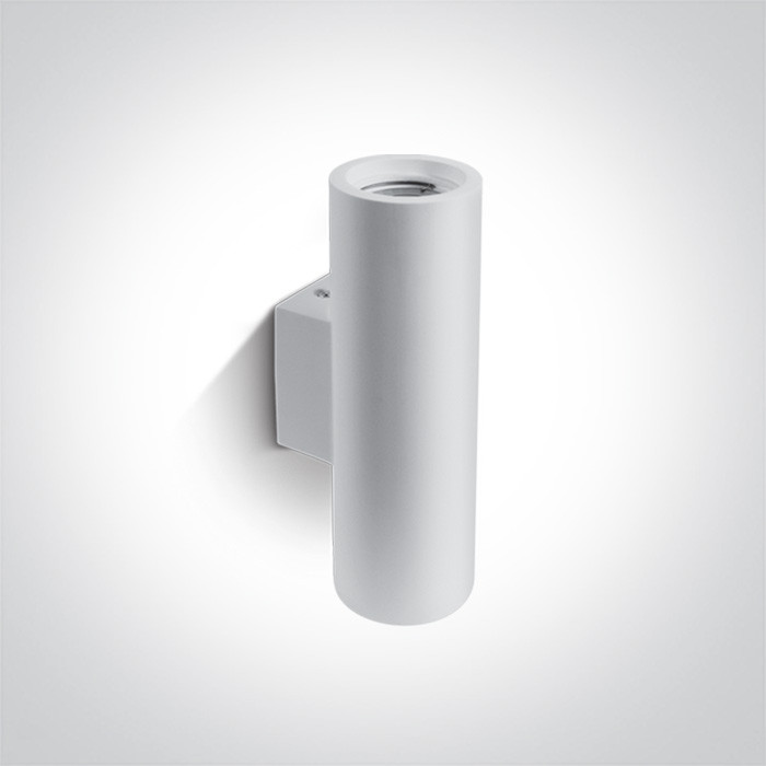 60054 biały gipsowy kinkiet z oprawką GU10 MR16 2x35W