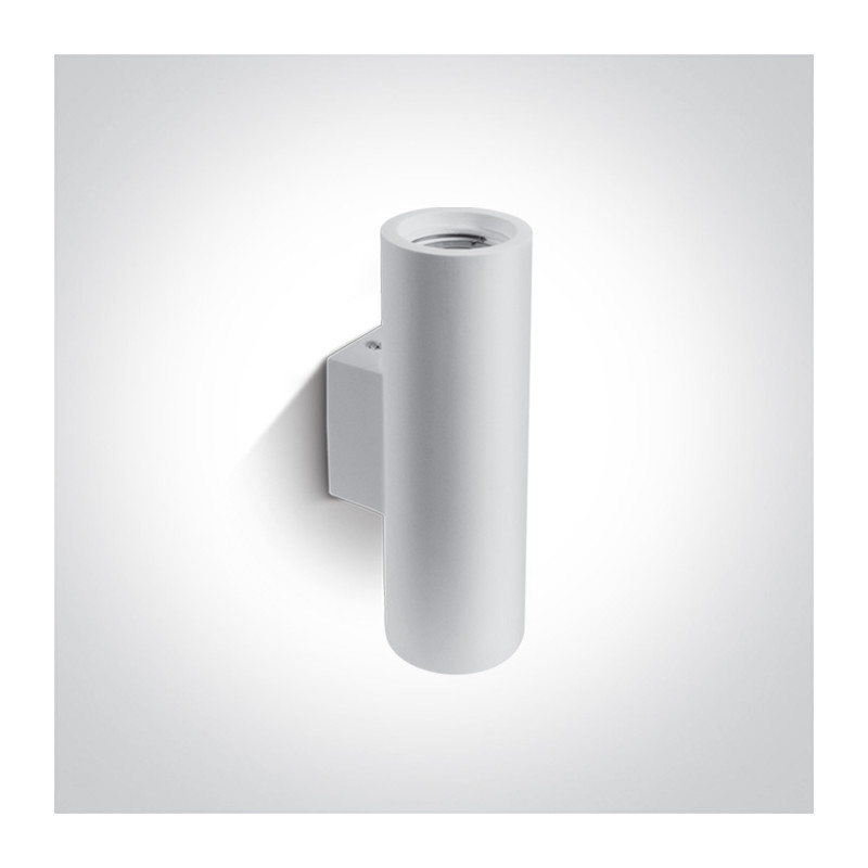 60054 biały gipsowy kinkiet z oprawką GU10 MR16 2x35W