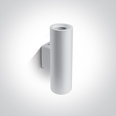 60054 biały gipsowy kinkiet z oprawką GU10 MR16 2x35W