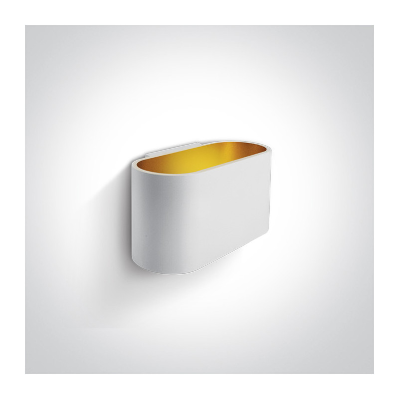 60056/W biały kinkiet z oprawką G9 30W