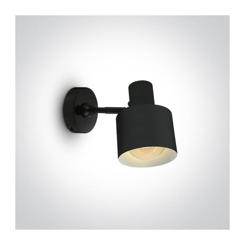 60118/B czarny kinkiet E27 10W 100-240V