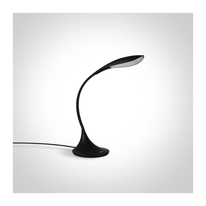 61070/B ściemnialna lampa biurkowa w kolorze czarnym 5W