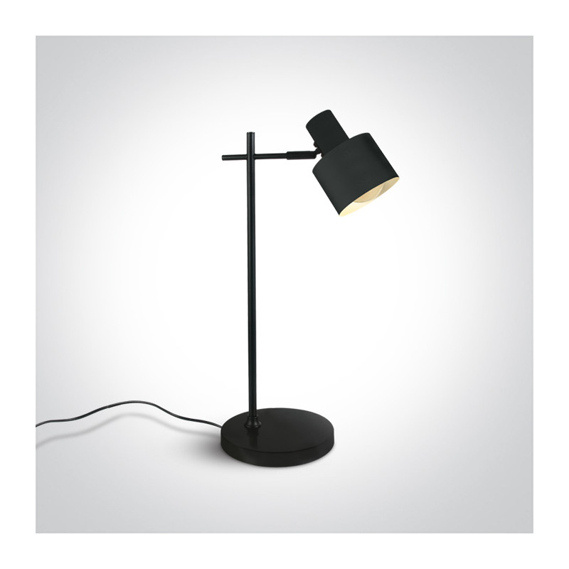 61116A/B czarna lampa stołowa E27 10W 100-240V