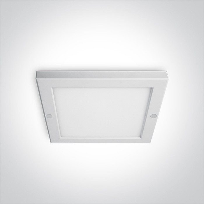62018AF/W/C biały plafon LED IP40 4000K 18W nieściemnialny zasilacz LED w zestawie