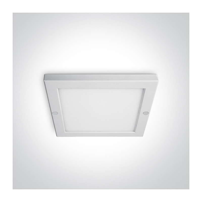 62018AF/W/C biały plafon LED IP40 4000K 18W nieściemnialny zasilacz LED w zestawie
