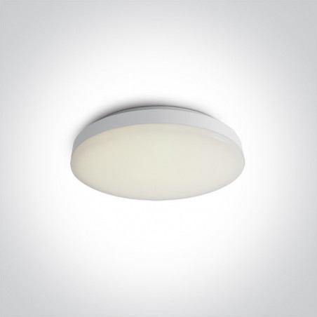62022A/W/W biały plafon LED 3000K 20W nieściemnialny zasilacz LED w zestawie