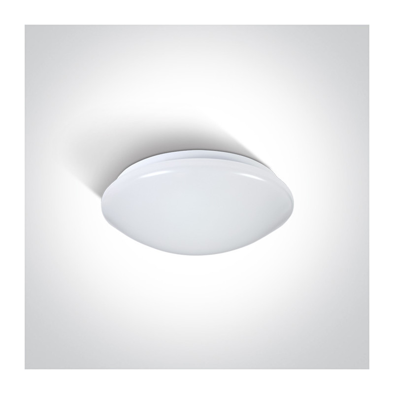 62024A/W biały plafon LED 3000K 14W nieściemnialny zasilacz LED w komplecie