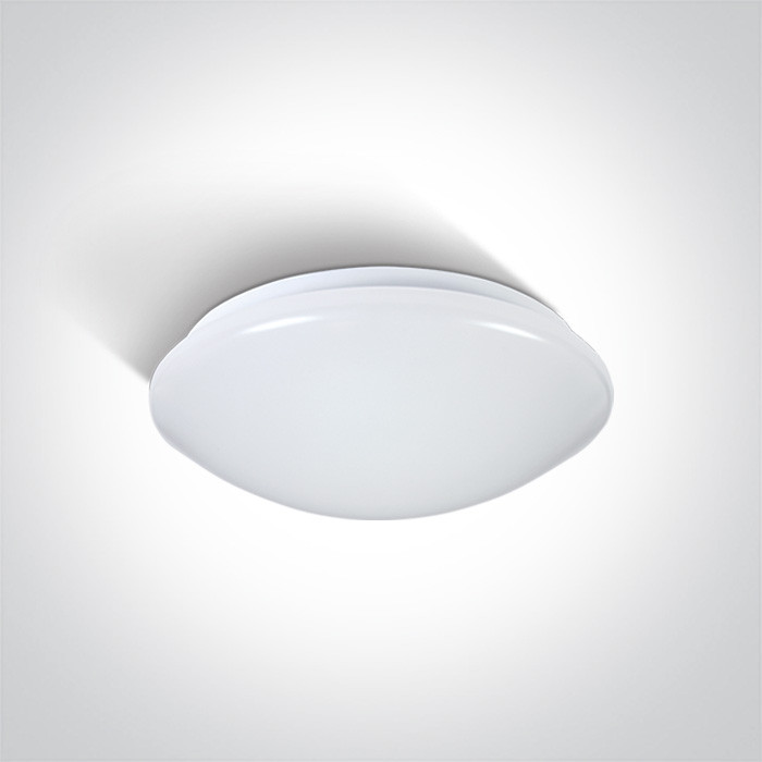 62024B/W biały plafon LED 3000K 18W nieściemnialny zasilacz LED w zestawie